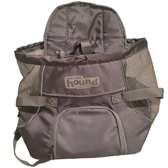 Outward Hound Gray Dog Carrier - Picture 1 of 4